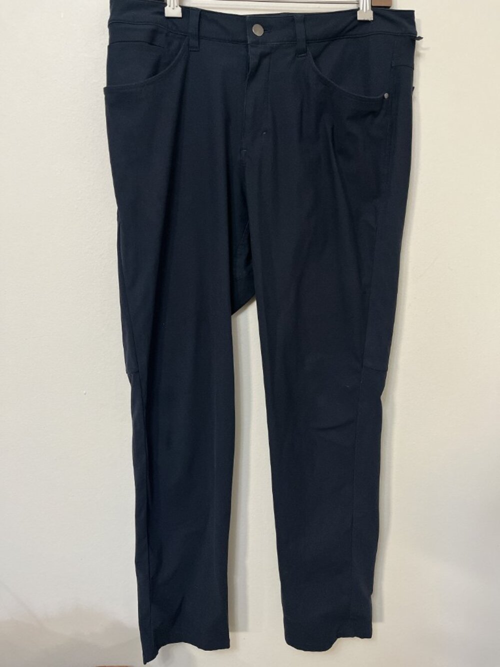 Lululemon Mens 34  ABC Pant Chino Everyday Work Casual Pant In Navy